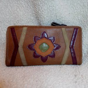 Relic flower wallet